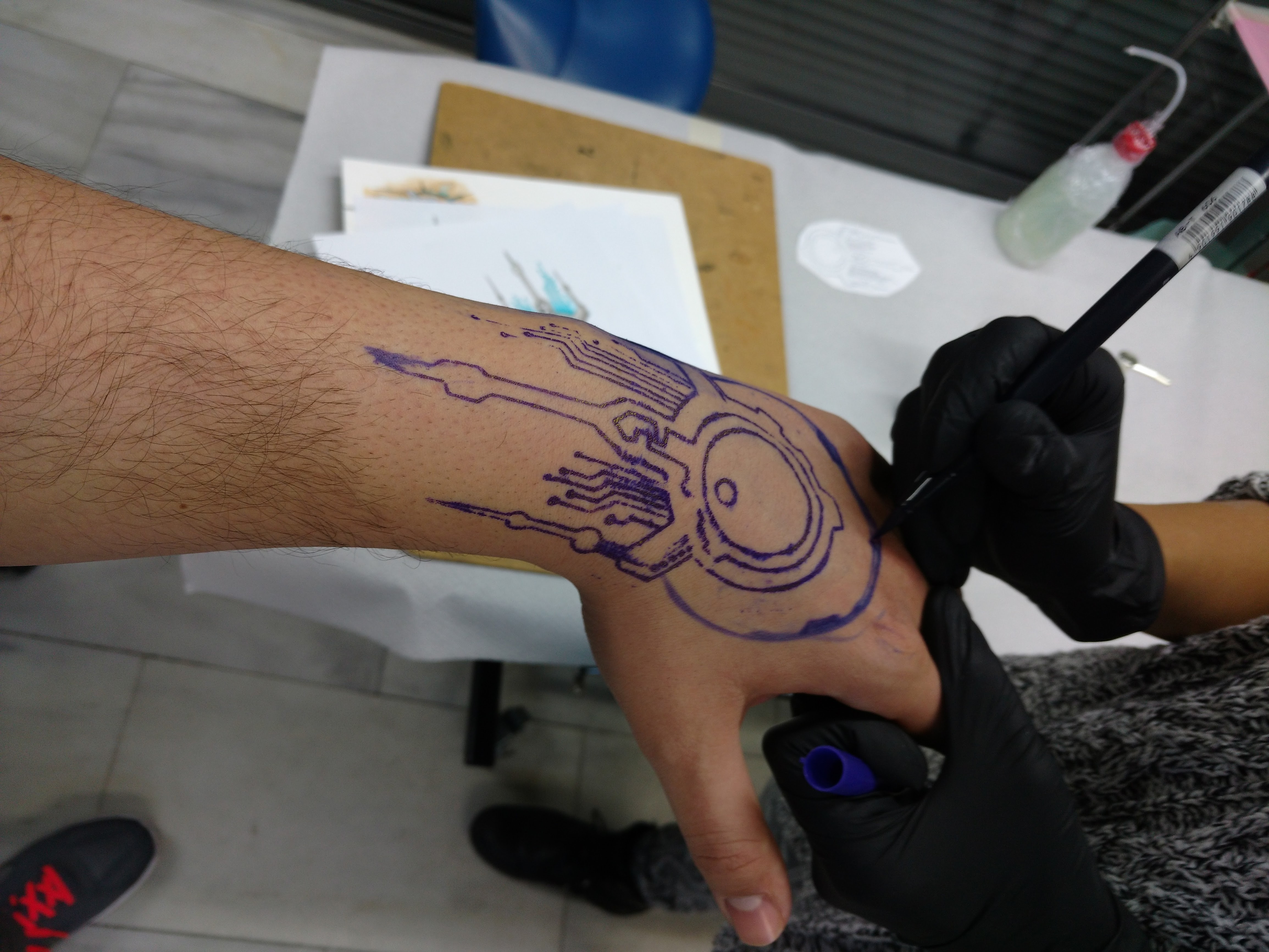 During